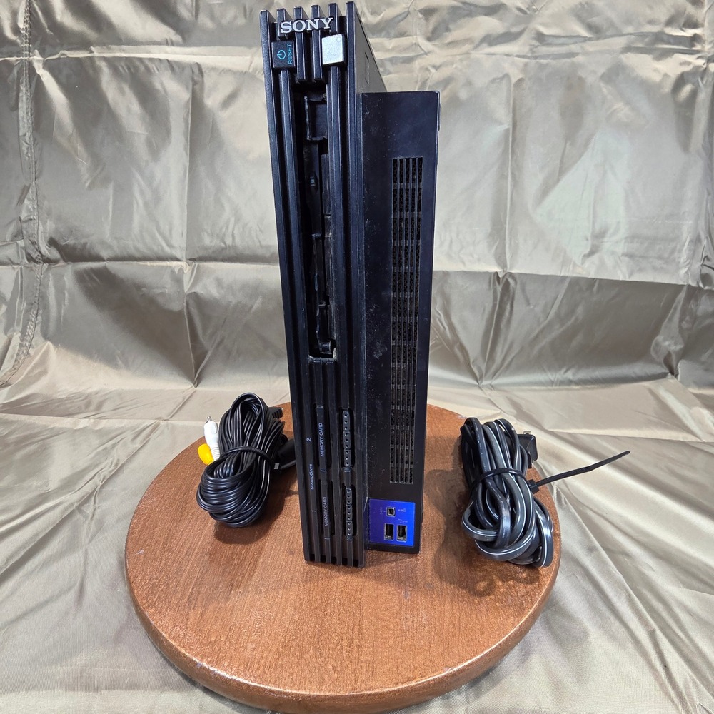 Sony PlayStation 2 PS2 Fat Console Black SCPH-39001 As-Is for Parts Repair